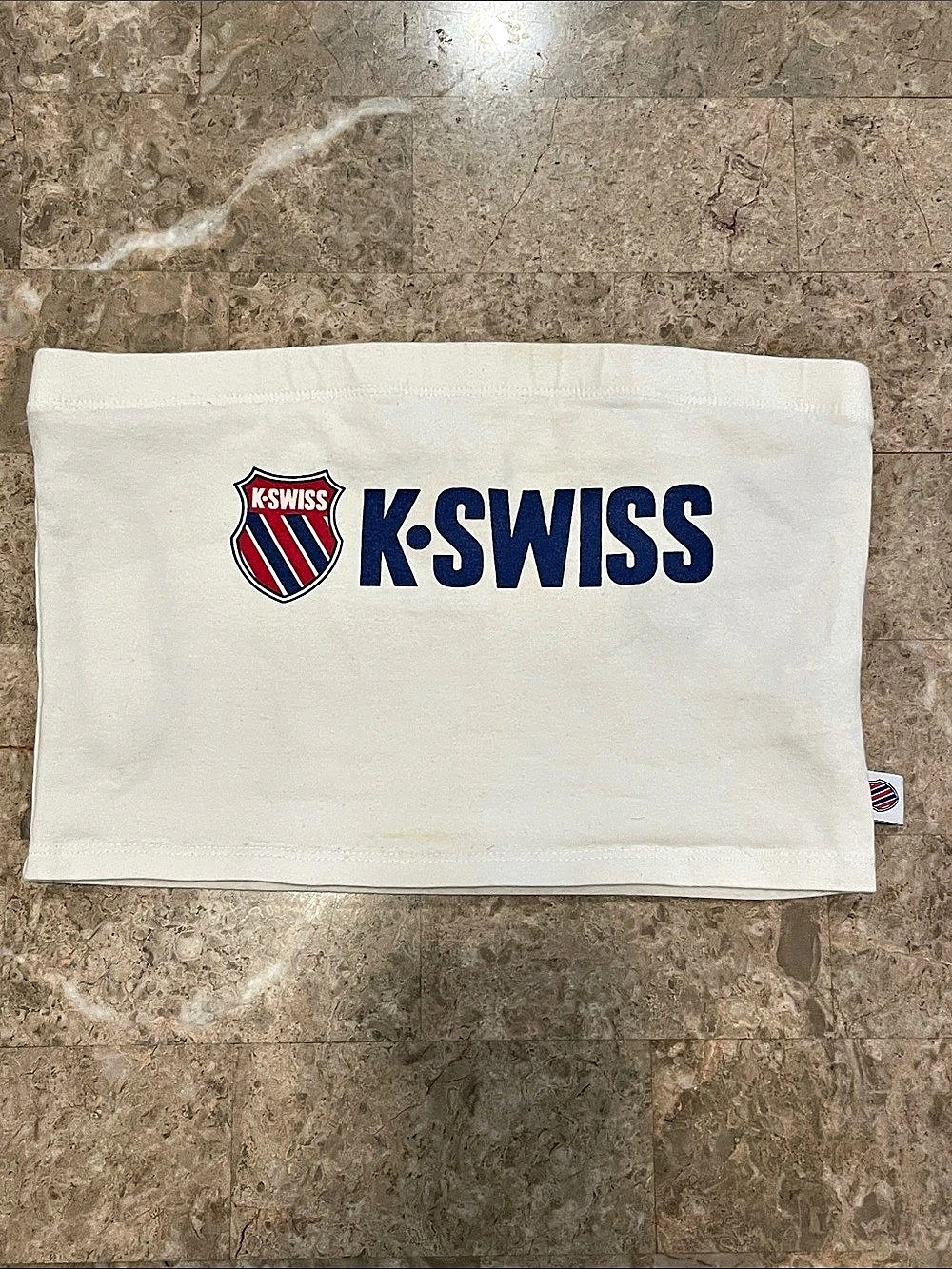 Y2K K-SWISS x Forever 21 Logo tube top Size Small baddie